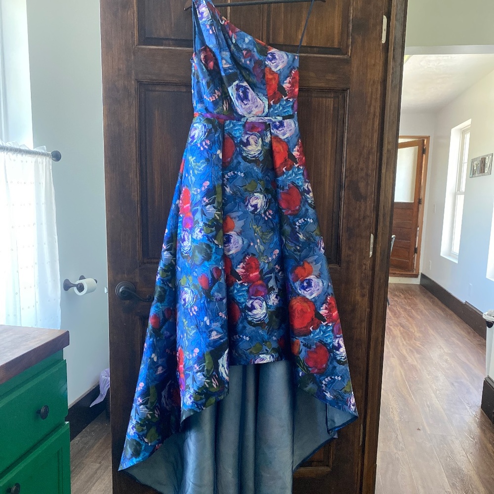 pamella roland floral gown - Picture 1 of 1